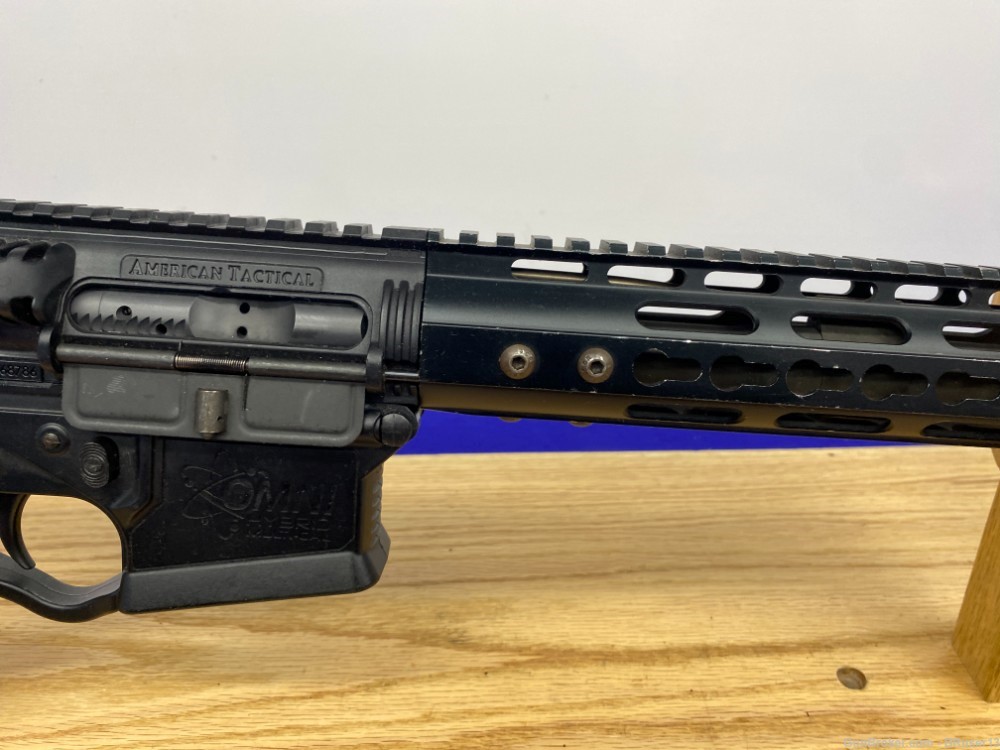 ATI Omni Hybrid 5.56 Black 9" *METAL-REINFORCED POLYMER UPPER & LOWER*-img-6