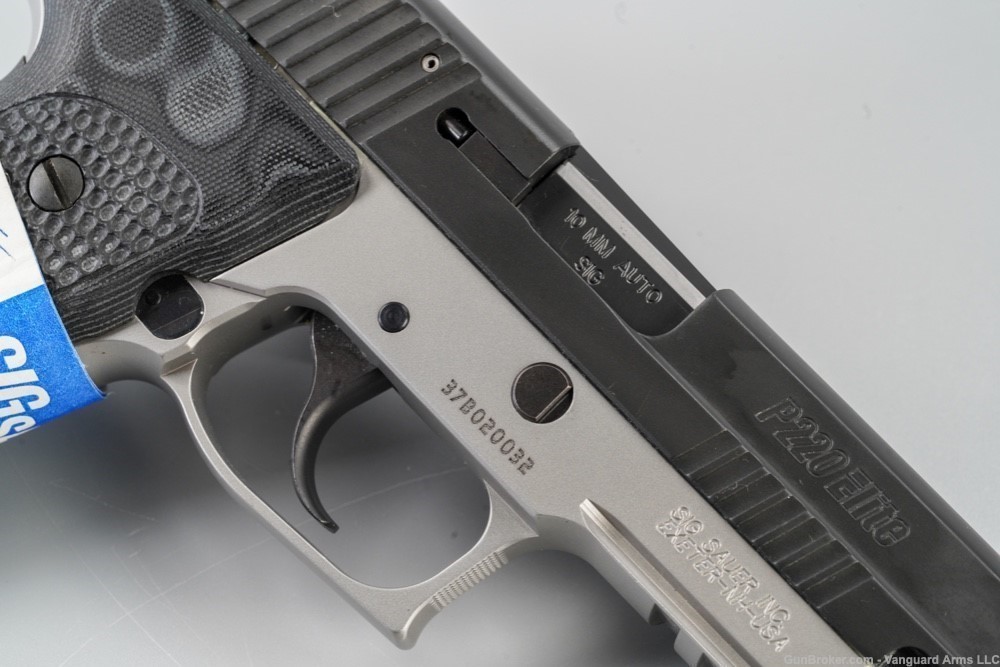 Sig Sauer P220R5 10mm Match Elite Stainless Rev 2-Tone! Collector's Grade! -img-8
