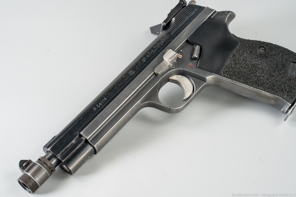 Very Rare 1953 Swiss Sig SP47/8 Target 9mm Pistol! C&R Item! -img-3