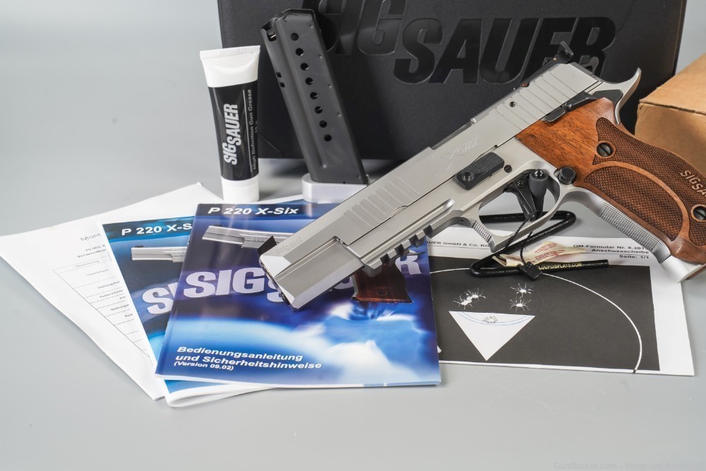 Unfired Sig Sauer P220 X-Six PPC Redesign 9mm! German Mastershop Quality! -img-21
