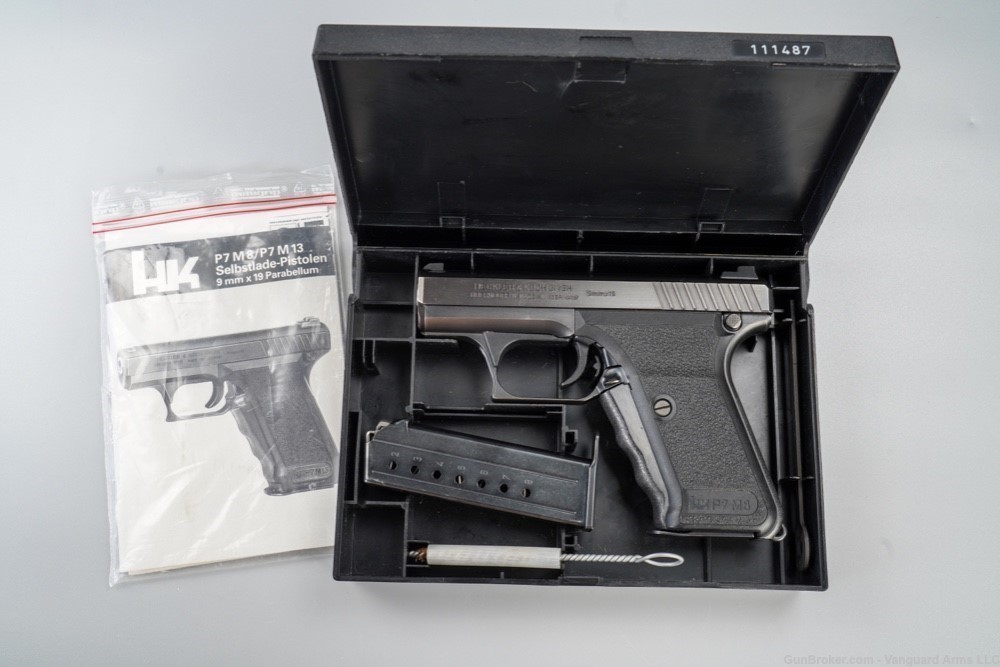 Heckler and Koch P7M8 9mm Squeeze Cocker! Collector's Grade! -img-24