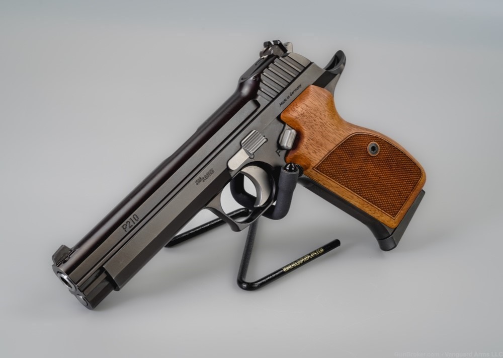 Sig Sauer Germany P210 "Legend S" 9mm Pistol! Like New!-img-1
