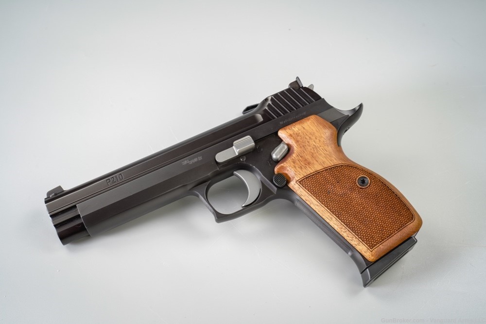 Sig Sauer Germany P210 "Legend S" 9mm Pistol! Like New!-img-5