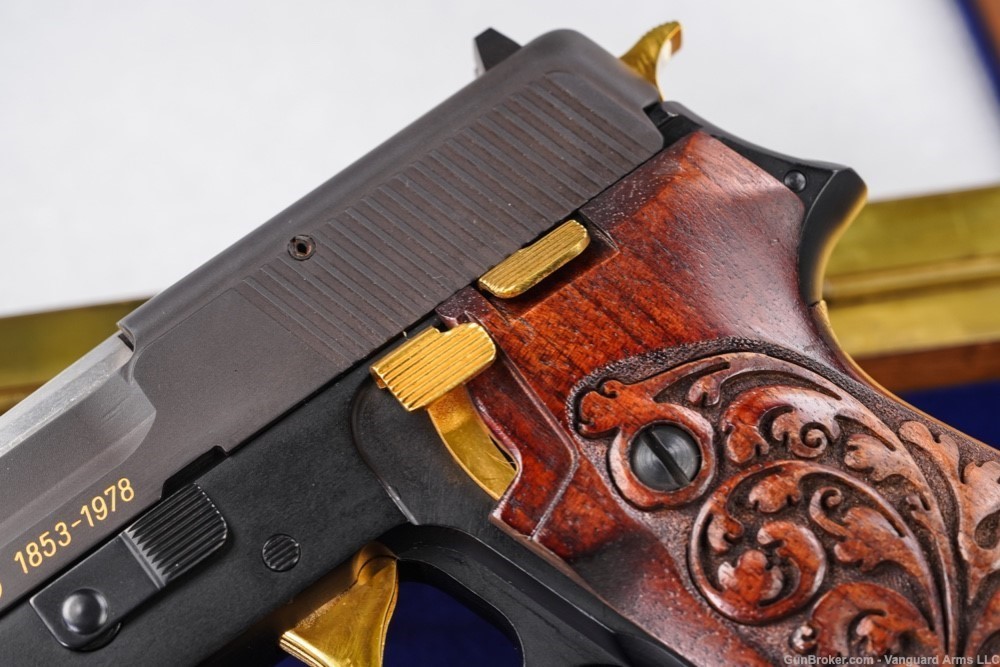 German Sig Sauer P220 125 Year Commemorative Pistol! Collector's Grade! -img-6