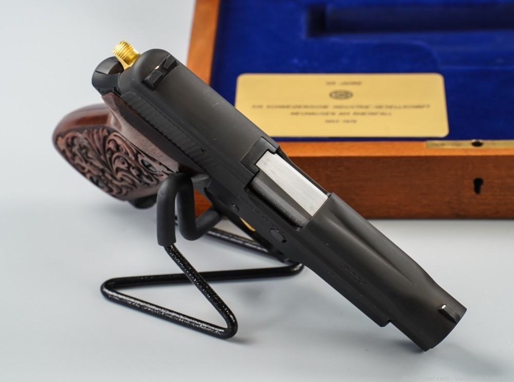 German Sig Sauer P220 125 Year Commemorative Pistol! Collector's Grade! -img-14