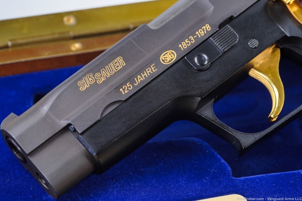 German Sig Sauer P220 125 Year Commemorative Pistol! Collector's Grade! -img-4