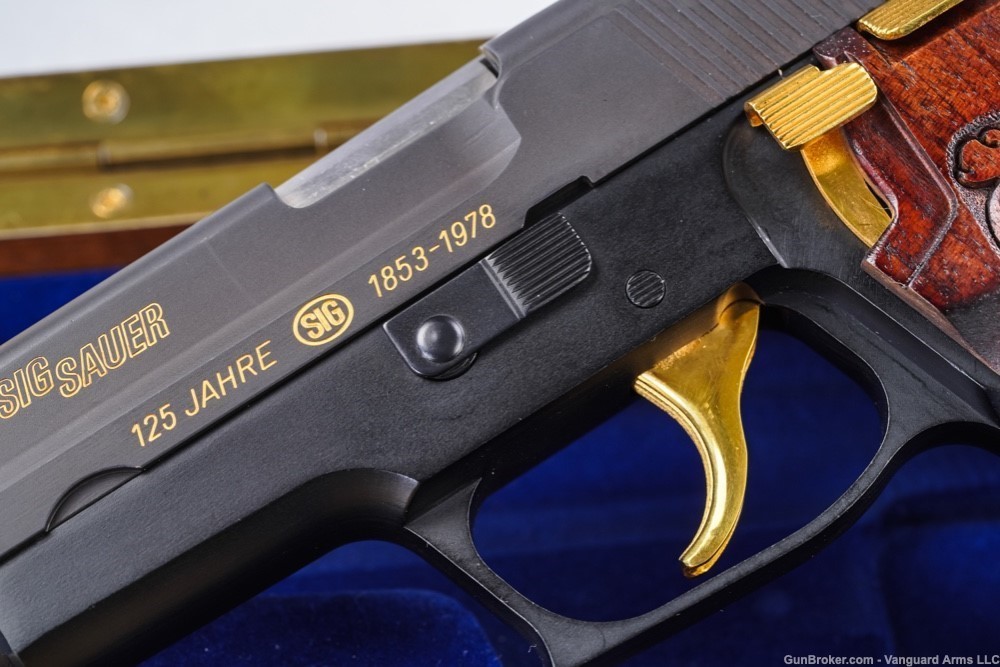 German Sig Sauer P220 125 Year Commemorative Pistol! Collector's Grade! -img-5