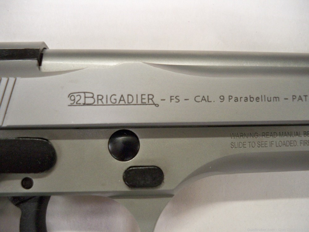 Beretta 92FS Inox Brigadier  9mm    New In Box    California Legal-img-5