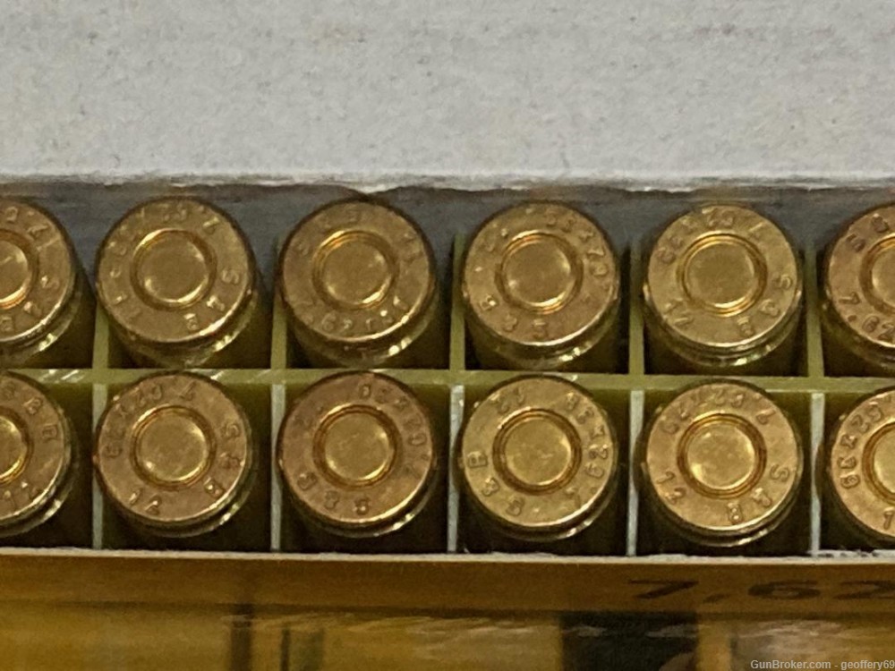 7.62x39 123 gr FMJ STEEL CORE Rifle Ammo 100 rds Sellier & Bellot S&B-img-2