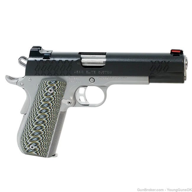 Kimber Aegis Elite Custom 1911 Two-Tone .45 ACP Pistol 3000351-img-0