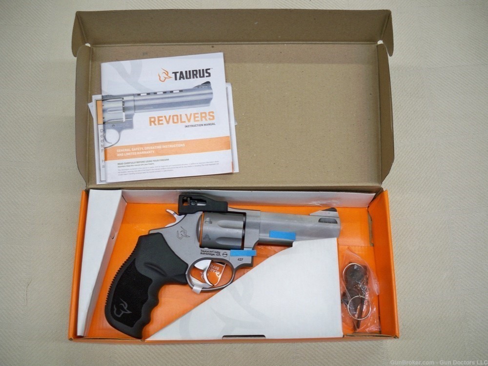 Taurus 627 Tracker .357 Mag/.38SPL +P 7 Shot 4" Ported Barrel    New In Box-img-1