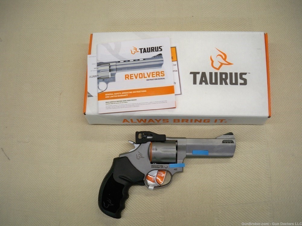Taurus 627 Tracker .357 Mag/.38SPL +P 7 Shot 4" Ported Barrel    New In Box-img-0
