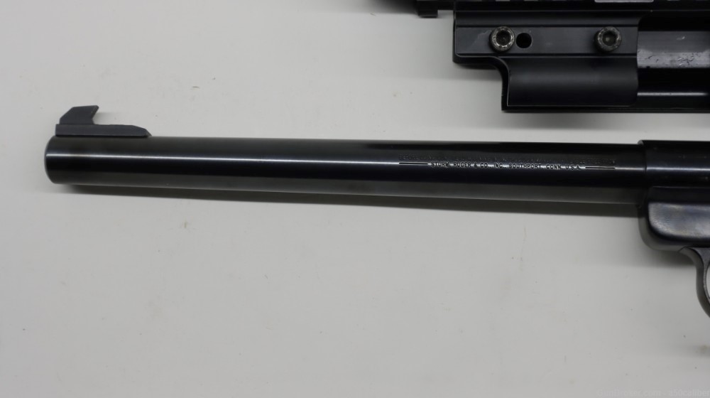 Ruger Mark 2 II Target, 22LR, 10" barrel with scope 1996 #24040236-img-3
