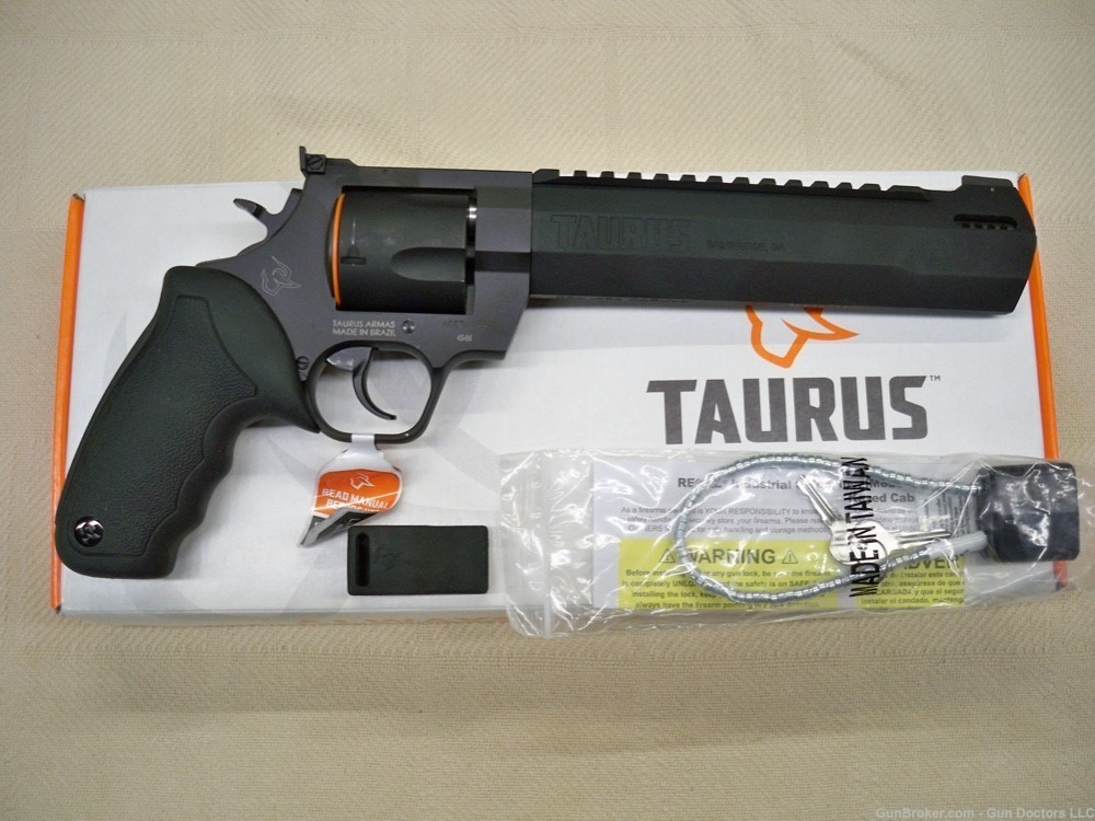 Taurus Raging Hunter .454 Casull  8 3/8" Barrel  Factory Ported  New In Box-img-0