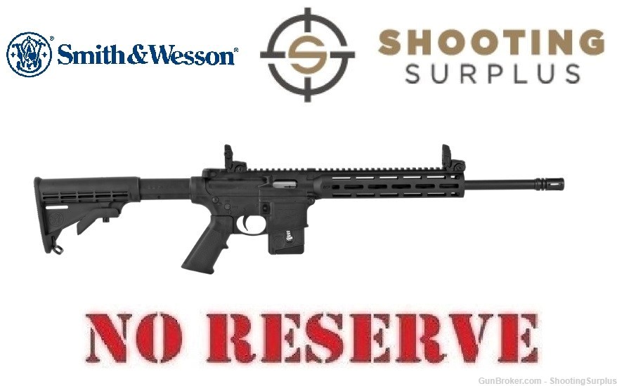 Smith & Wesson M&P15-22 AR-15 M4 22LR 16.5" 10Rd California Compliant-img-0
