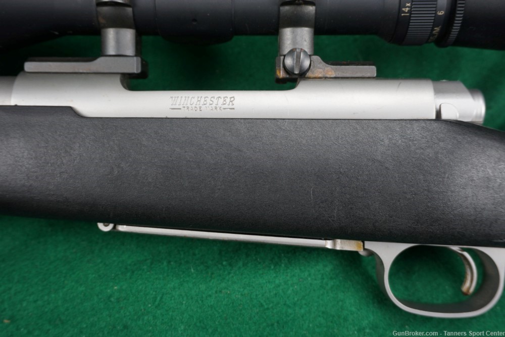 Winchester Model 70 Stainless 300 Win Short Mag 300wsm 24" w/ Leupold Scope-img-21