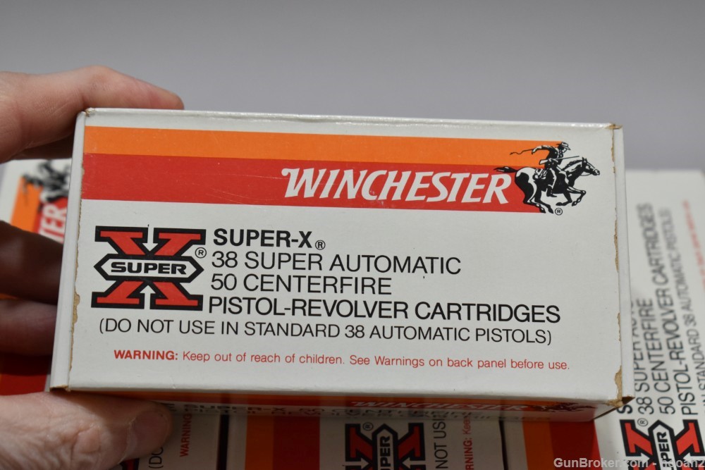 13 Boxes 650 Rds Winchester 38 Super Automatic Silvertip +P HP -img-2