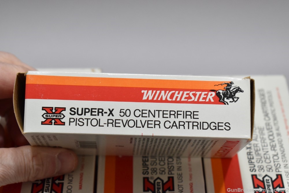 13 Boxes 650 Rds Winchester 38 Super Automatic Silvertip +P HP -img-3