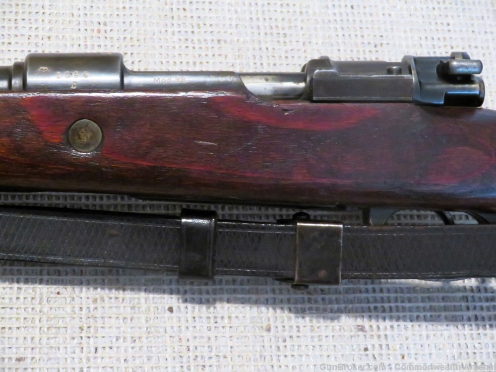 WW2 German K98 K98k 98k 8mm Mauser Rifle Rare Matching Borsigwalde 243 1939-img-27