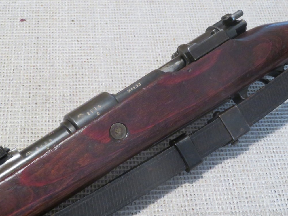 WW2 German K98 K98k 98k 8mm Mauser Rifle Rare Matching Borsigwalde 243 1939-img-25