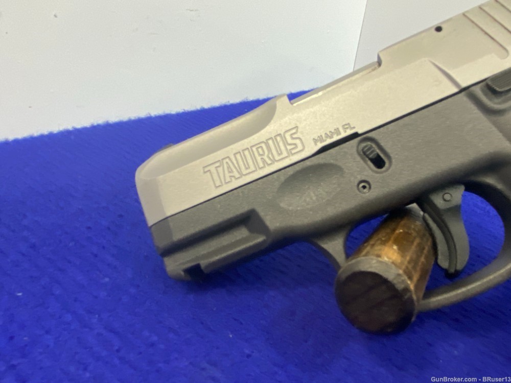 Taurus G2C 9mm Stainless 3 1/4" *POPULAR RELIABLE SEMI-AUTOMATIC PISTOL*-img-7