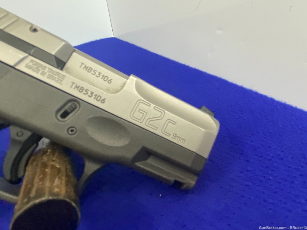 Taurus G2C 9mm Stainless 3 1/4" *POPULAR RELIABLE SEMI-AUTOMATIC PISTOL*-img-16