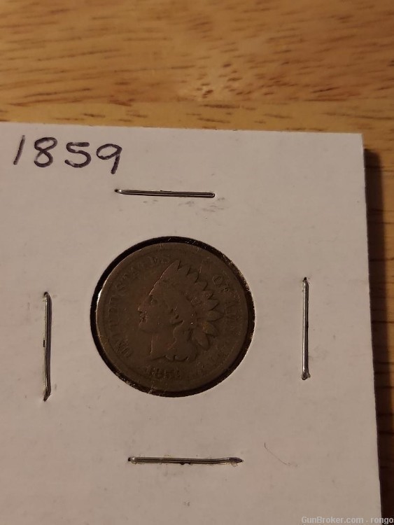 1859 INDIAN CENT (E2)-img-0