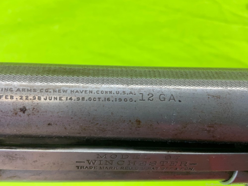 Winchester 1897 Black Diamond Trap Gun 12 Ga 30 In 13 1/2 In LOP MFG 1908 -img-22