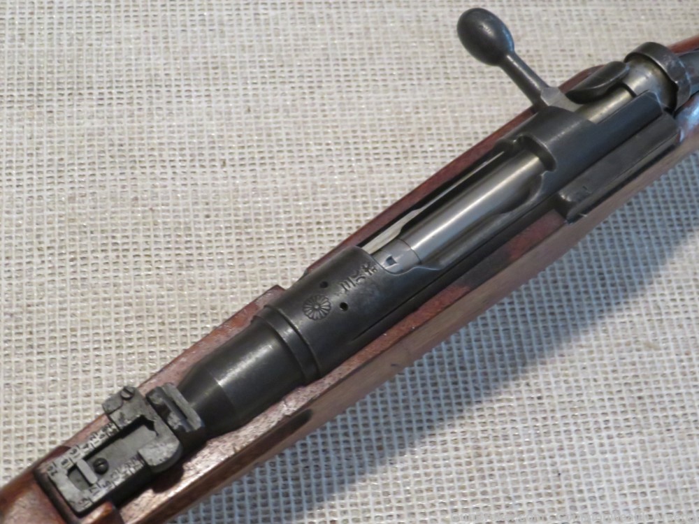 WW2 Japanese Type 38 6.5mm Arisaka Carbine w/ Mum Nagoya Series 5 ca.1941, -img-11