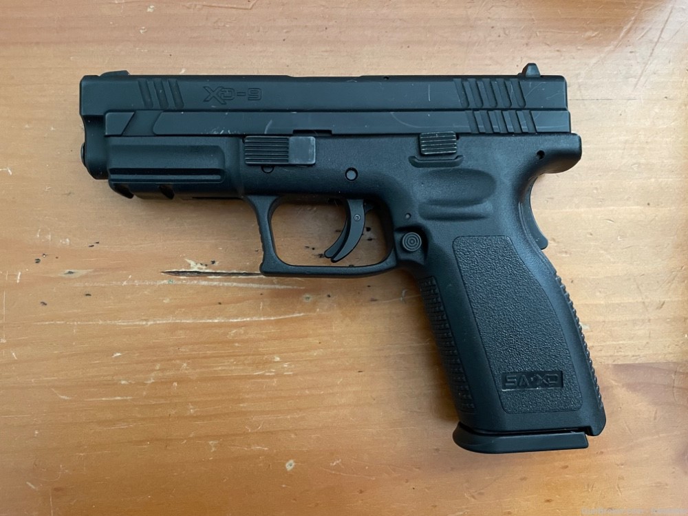 Springfield Armory XD-9 9mm with 2 16 round magazines .01 penny start NR-img-0