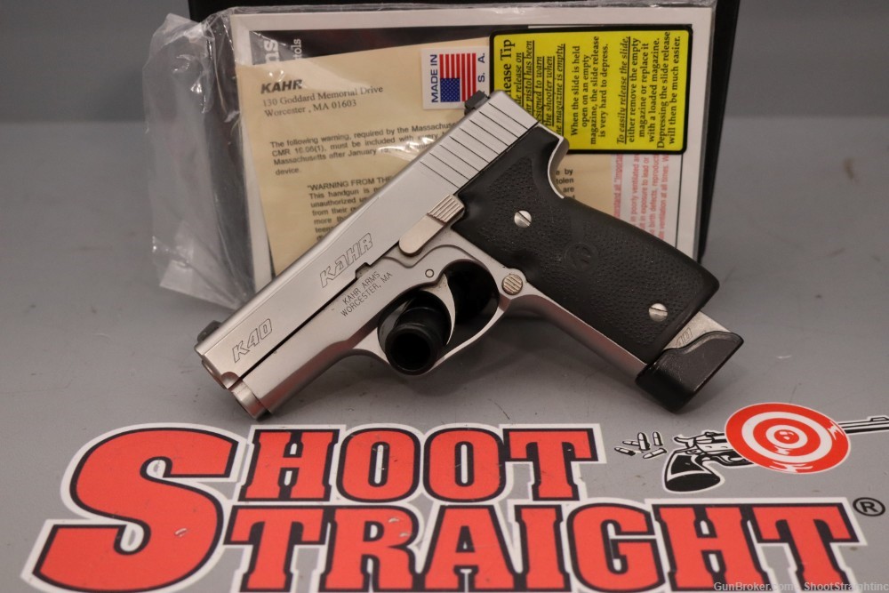 Kahr K40 3.5" .40 S&W w/Box -img-0