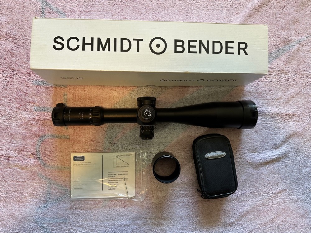 Schmidt & Bender 12-50X56 PMII-2 P4F ( second focal plane )-img-0