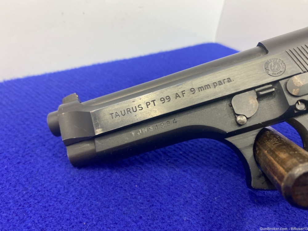 Taurus PT99 9MM Blue 4.75" *MODELED CLOSELY AFTER THE FAMOUS BERETTA 92*-img-7