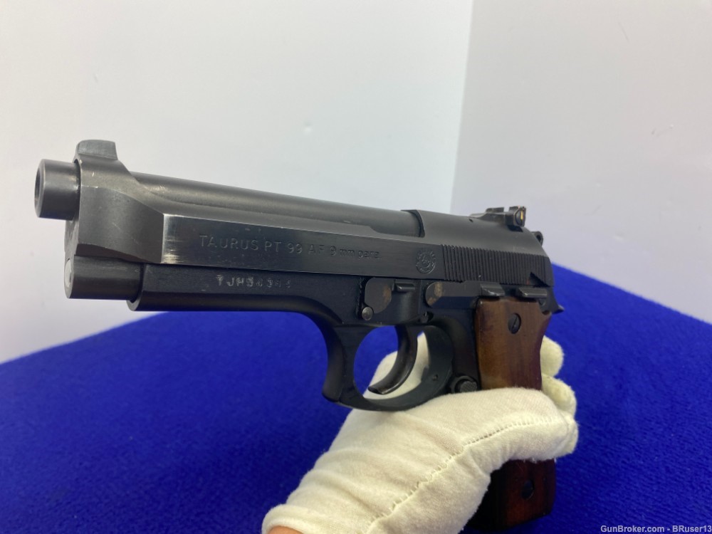 Taurus PT99 9MM Blue 4.75" *MODELED CLOSELY AFTER THE FAMOUS BERETTA 92*-img-26