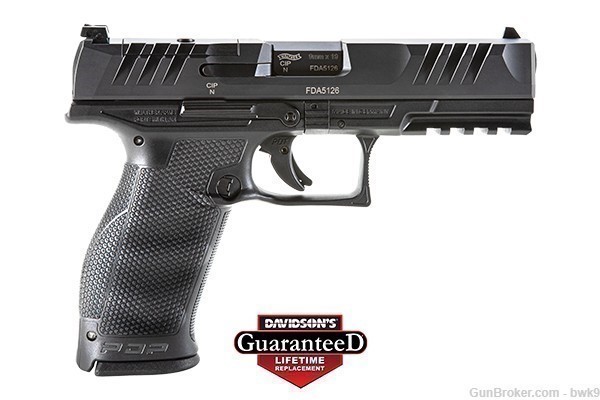 2842475 pdp walther optic ready 9mm 18rd semi auto walther pdp fs -img-0