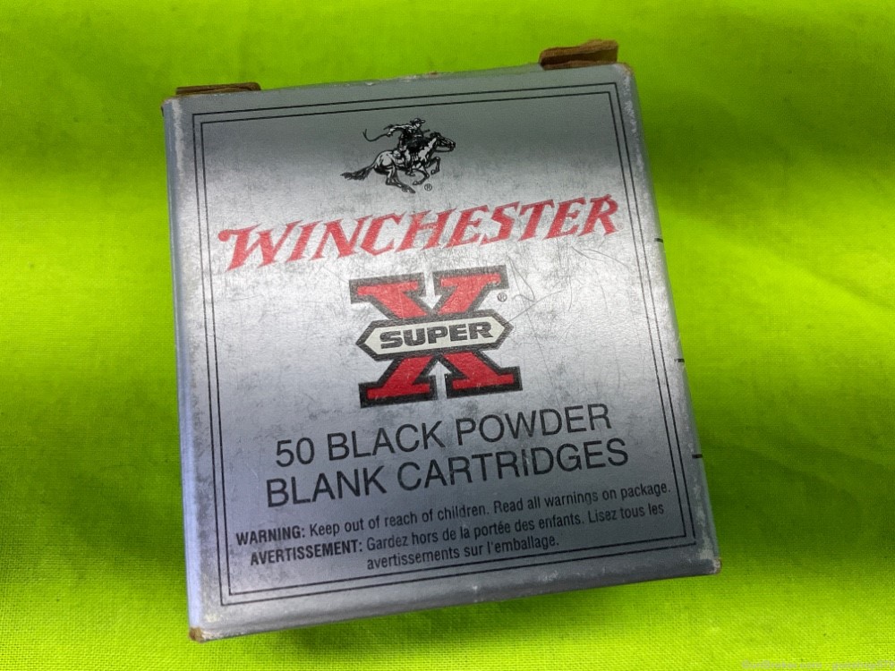 Winchester Smith And Wesson S&W 32 Black Powder Blanks BP 50 Round Box-img-1