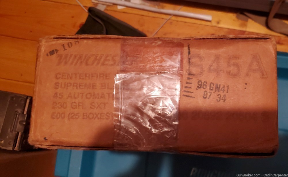 Original 500-Round Case of Winchester 45 ACP Black Talon -img-5