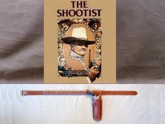 John Wayne Shootist Holster and Gunbelt (LooK)-img-0