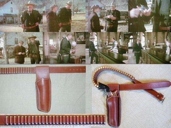John Wayne Shootist Holster and Gunbelt (LooK)-img-3