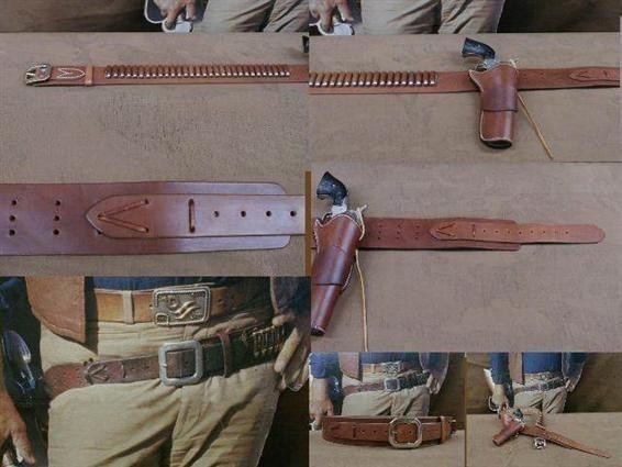 John Wayne'El Dorado' Holster & Gunbelt (Look)-img-2