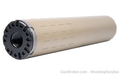 SilencerCo Hybrid 46 Suppressor 7.8" Compatible with 9MM up to 45-70 Gov. -img-3