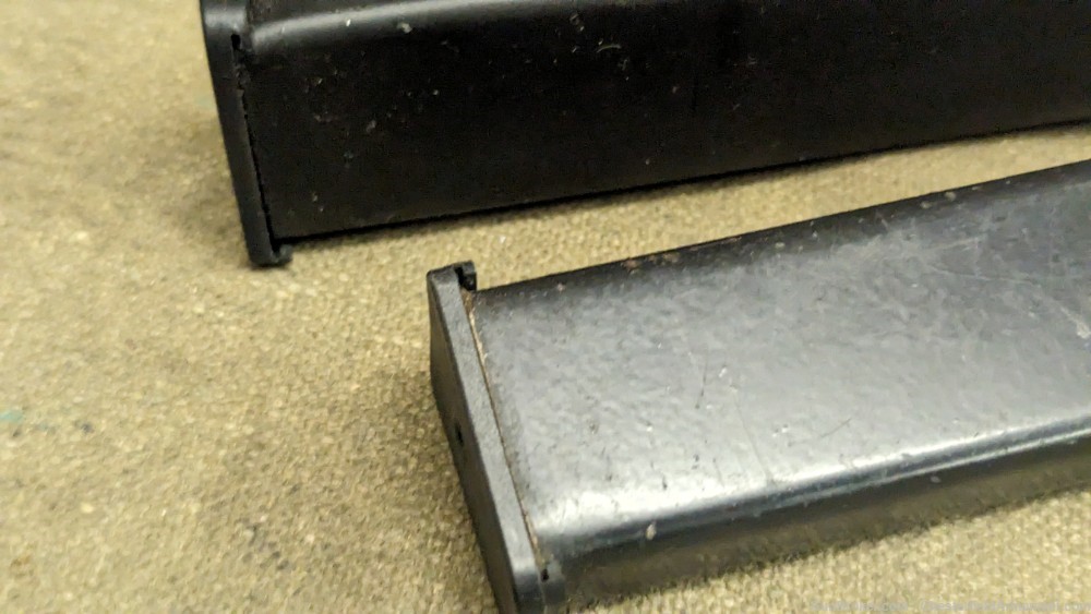 2 Unknown 9mm pistol or SMG aftermarket magazines-img-13