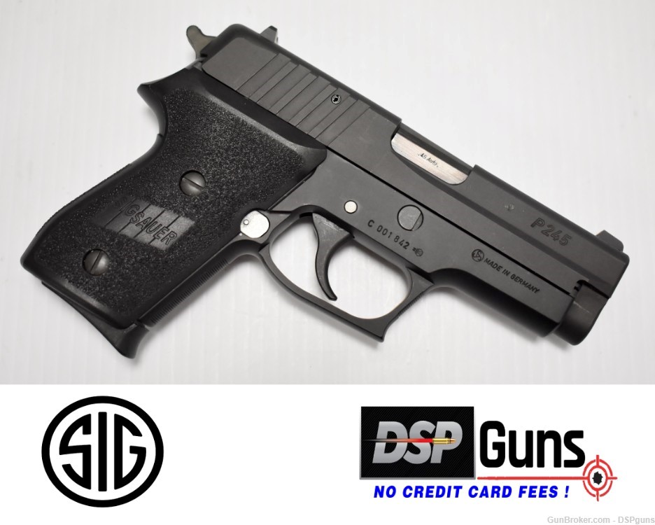 Sig Sauer P245 Compact .45ACP 3.9", 6 Rd. - Made In Germany - Circa 1998-img-0