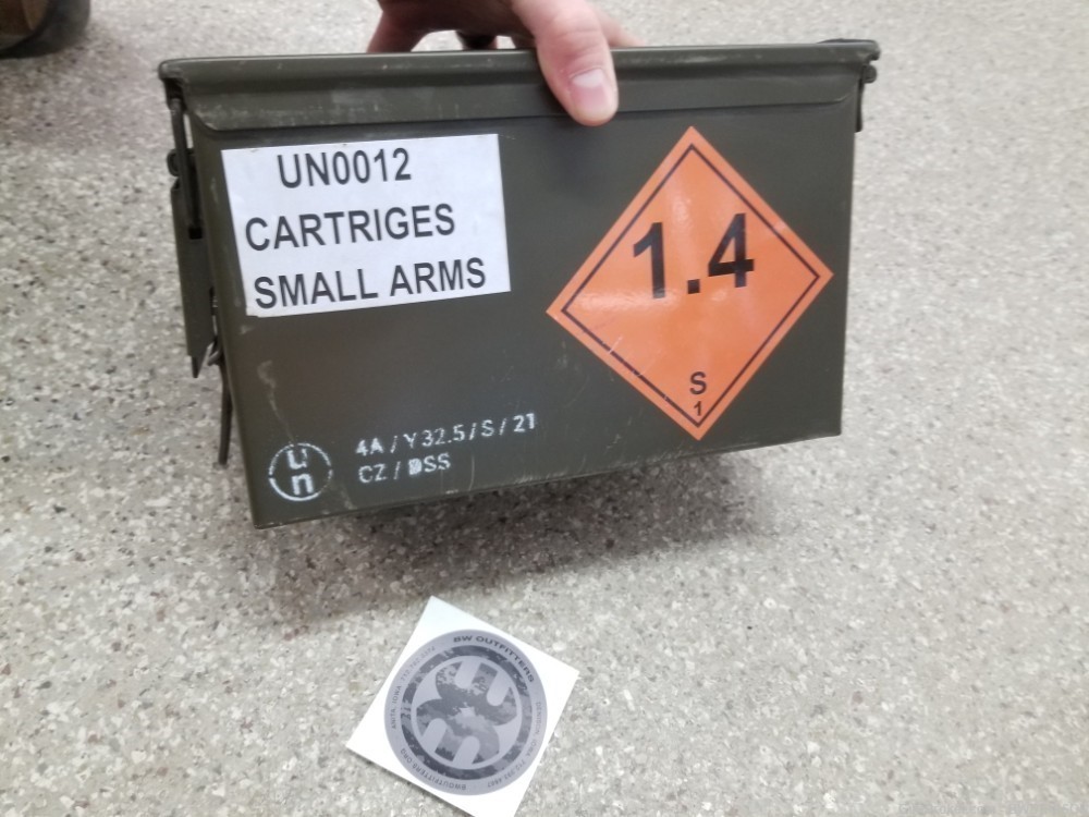 9MM Bulk Wolf 2200 Rounds 115gr 9x19 115gr FMJ Ammo Can Included-img-2