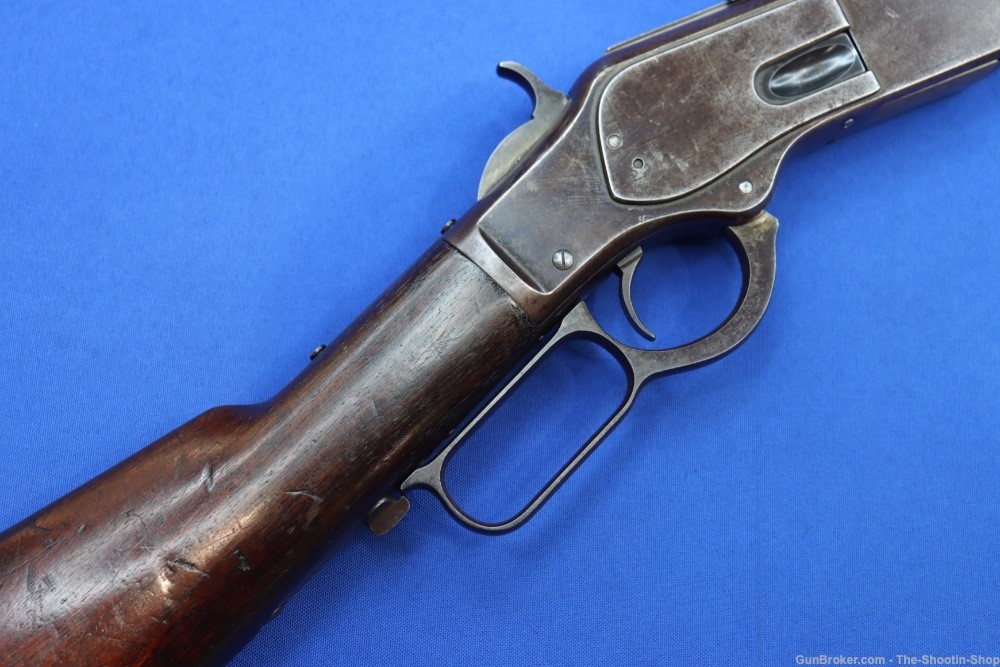 Winchester Model 1873 Rifle 38WCF 1885 MFG 24" Round 38-40 WIN 73 Original -img-3