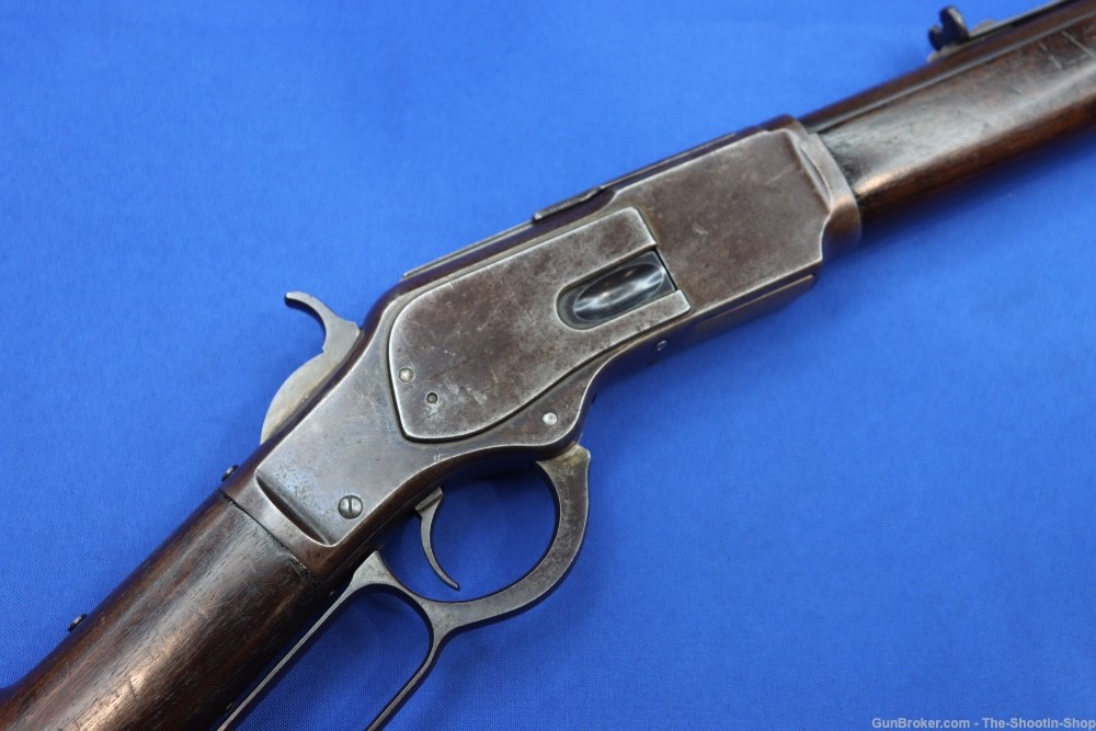 Winchester Model 1873 Rifle 38WCF 1885 MFG 24" Round 38-40 WIN 73 Original -img-4