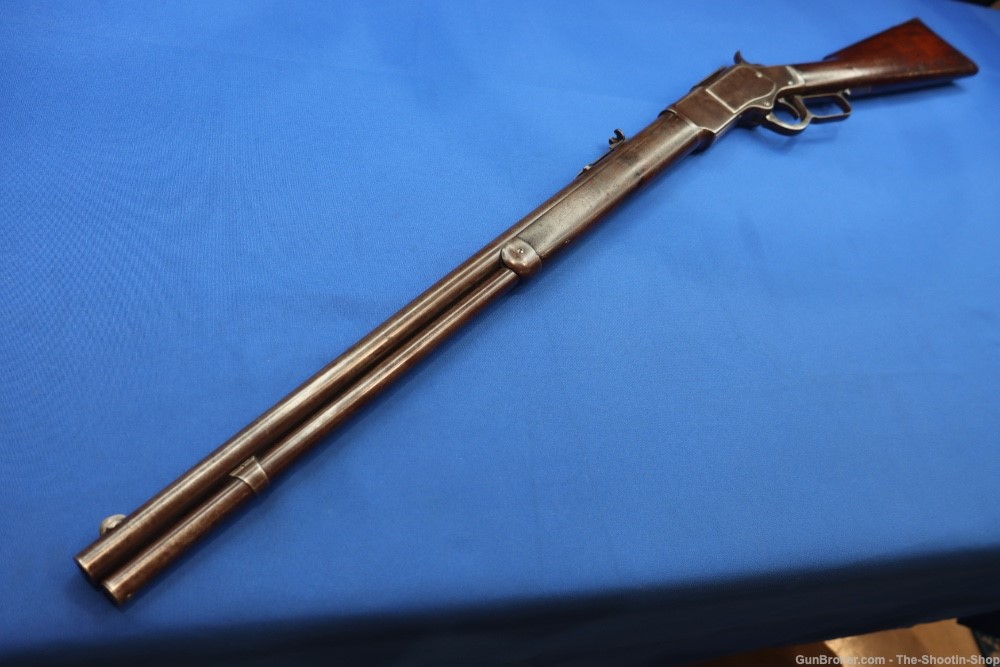 Winchester Model 1873 Rifle 38WCF 1885 MFG 24" Round 38-40 WIN 73 Original -img-48
