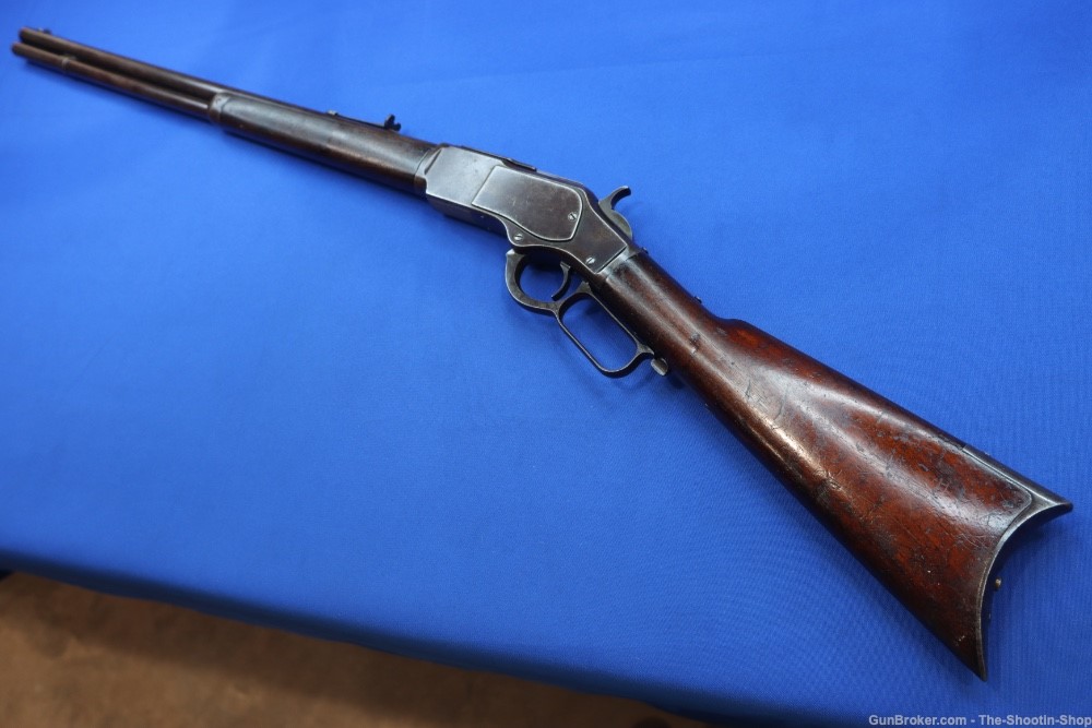 Winchester Model 1873 Rifle 38WCF 1885 MFG 24" Round 38-40 WIN 73 Original -img-7