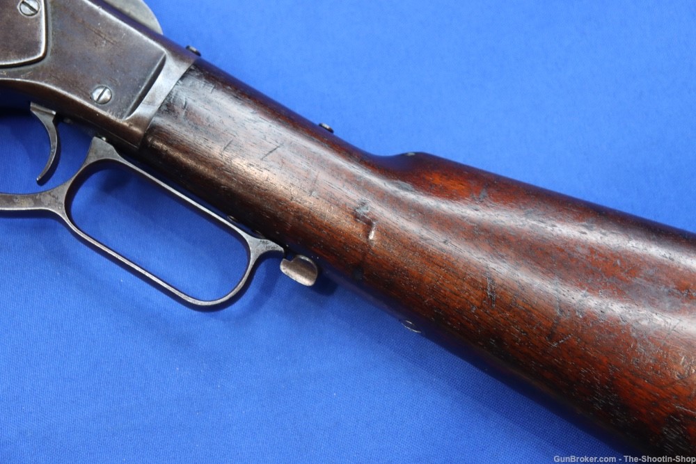 Winchester Model 1873 Rifle 38WCF 1885 MFG 24" Round 38-40 WIN 73 Original -img-9