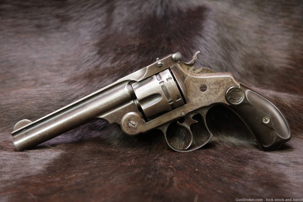Smith & Wesson S&W Model .44 Double Action Frontier .44 WCF 5" Antique-img-3
